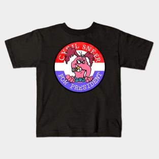 VOTE SNEER Kids T-Shirt